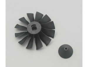 Powerfun 70mm 12 Blade Ducted Fan Rotor Blade & Spinner Set